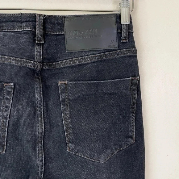 One Teaspoon Freebirds II  Dark Wash High Waist Skinny Jeans - Picture 13 of 16
